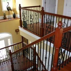 Iron Baluster Completed Projects - Stair Supplies