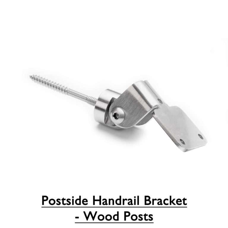 Post Transition Handrail Bracket - StairSupplies™