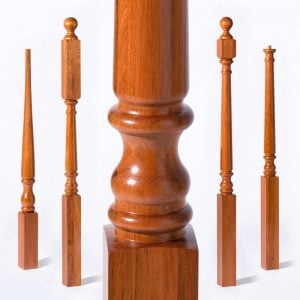 Turned Newel Posts Beautiful Newel Posts For Stairways