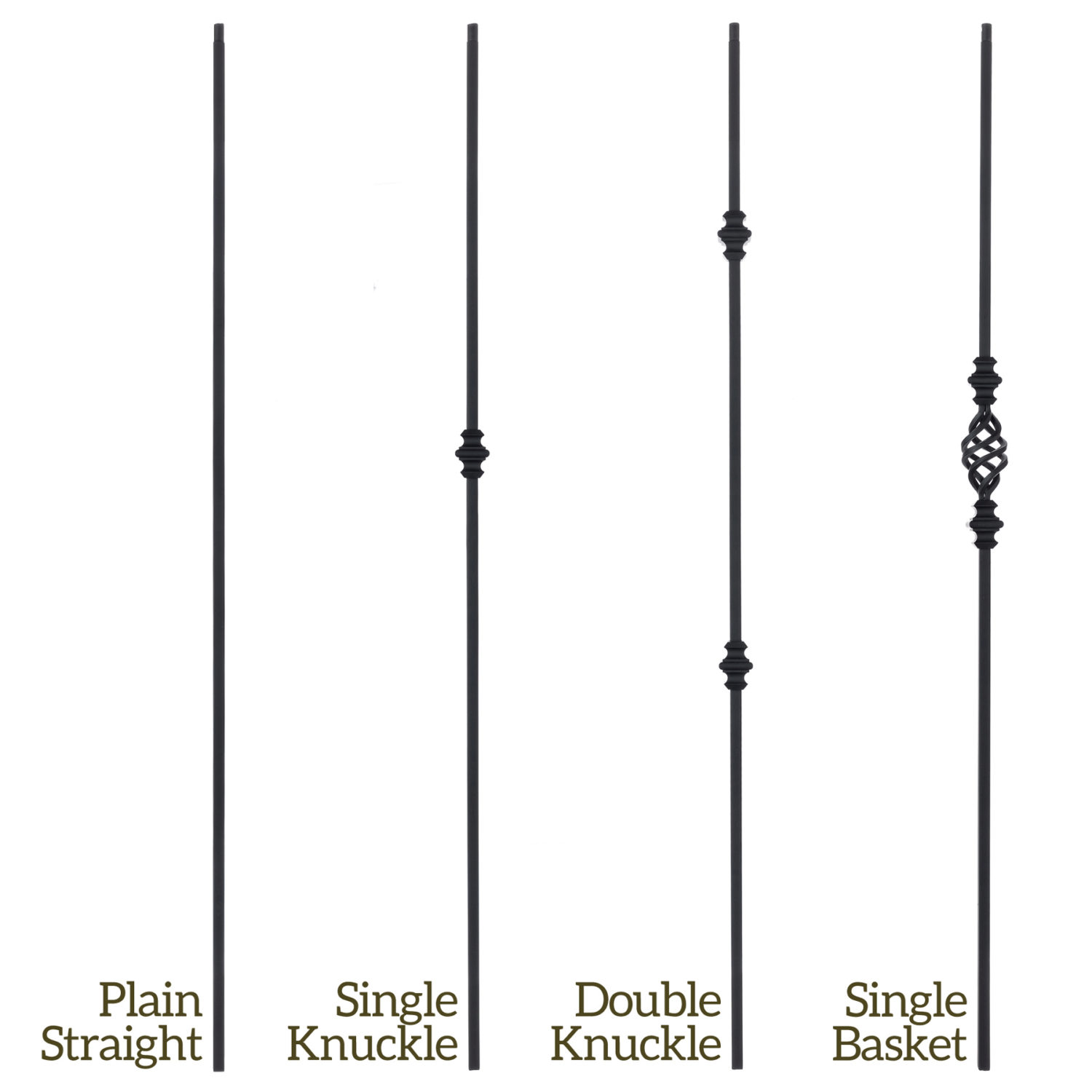 Wrought Iron Balusters Metal Spindles And Iron Stair Railing 8800