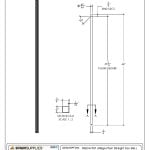 2855 Mega Plain Straight Iron Baluster - StairSupplies™