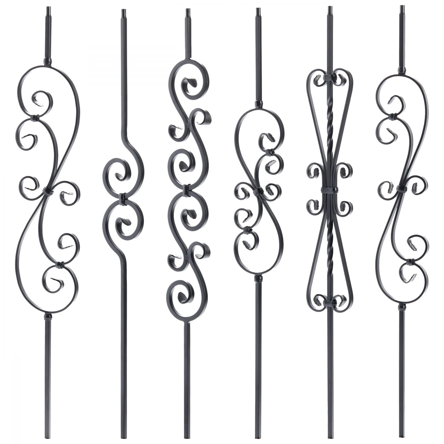 Wrought Iron Balusters Metal Spindles & Iron Stair Railing